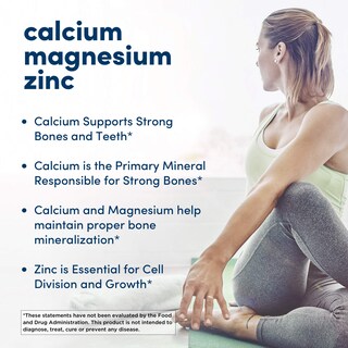 Foto 3 | Suplemento American Health Calcio/magnesio/zinc 250 Comprimidos - Venta Internacional.