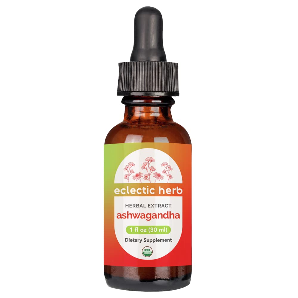 Foto 1 | Extracto De Hierbas Eclectic Institute Ashwagandha 100% Orgánico 30 Ml - Venta Internacional.