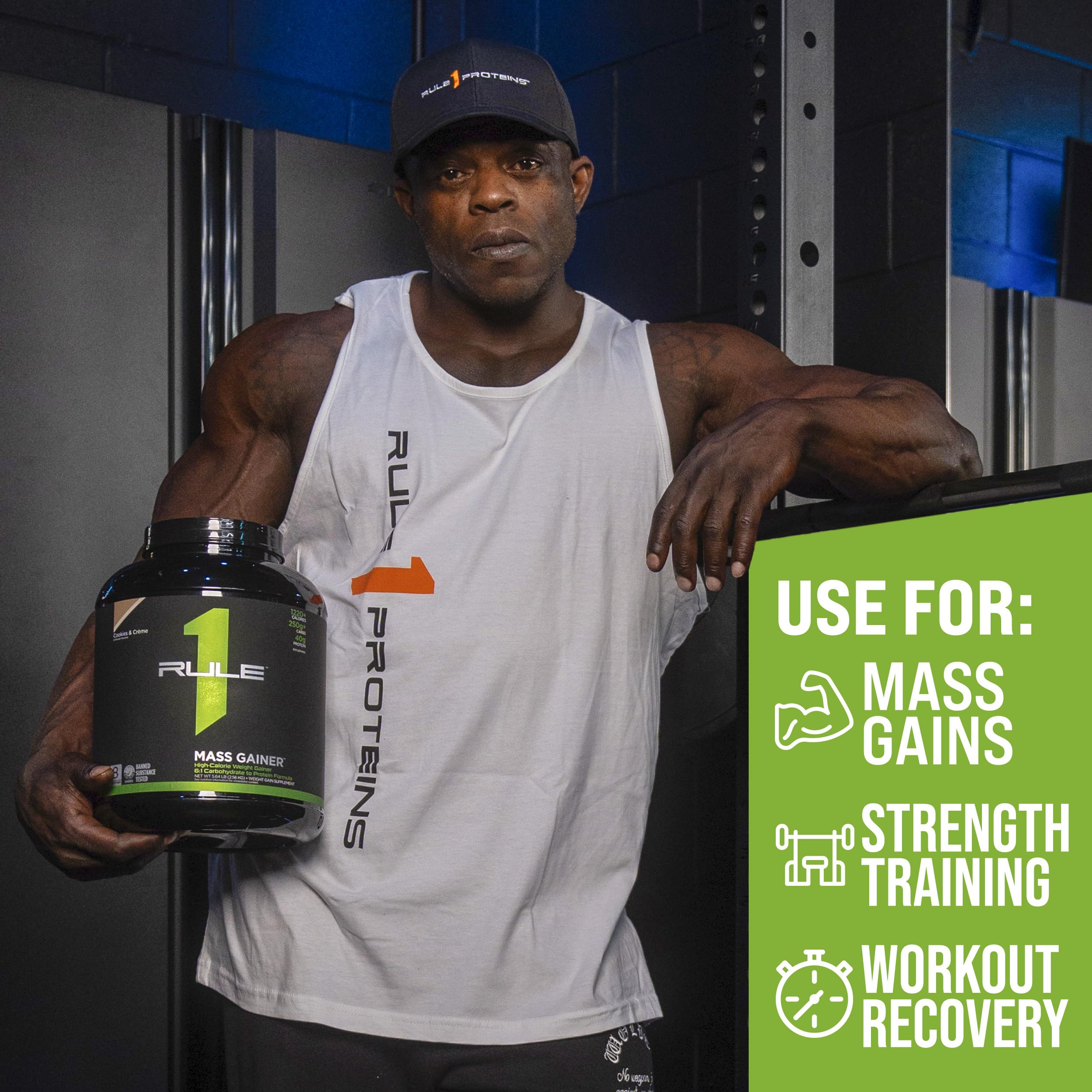 Foto 4 pulgar | Galletas Y Crema Mass Gainer Rule One Proteins R1, 2,7 Kg - Venta Internacional.