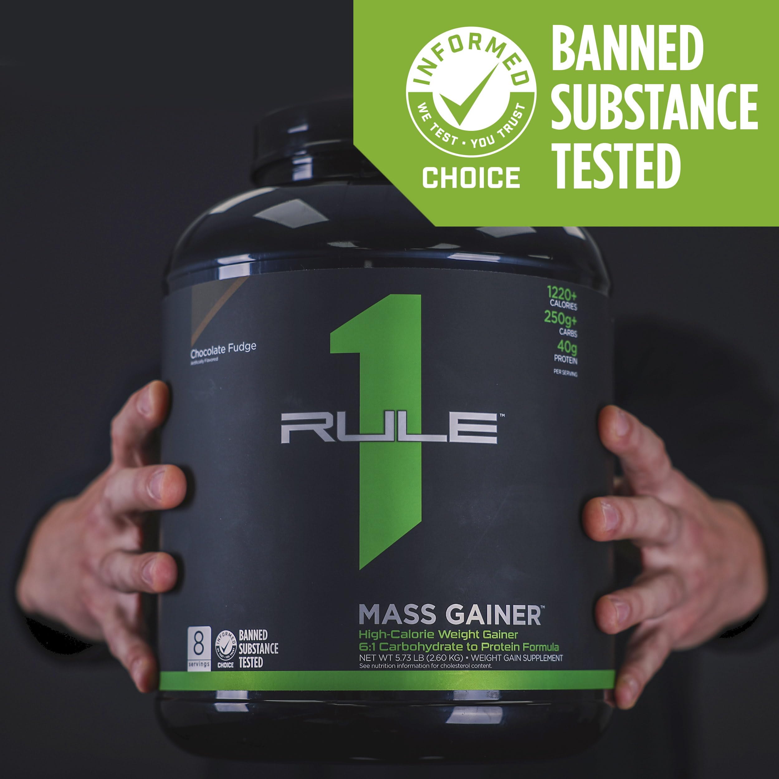 Foto 8 pulgar | Galletas Y Crema Mass Gainer Rule One Proteins R1, 2,7 Kg - Venta Internacional.