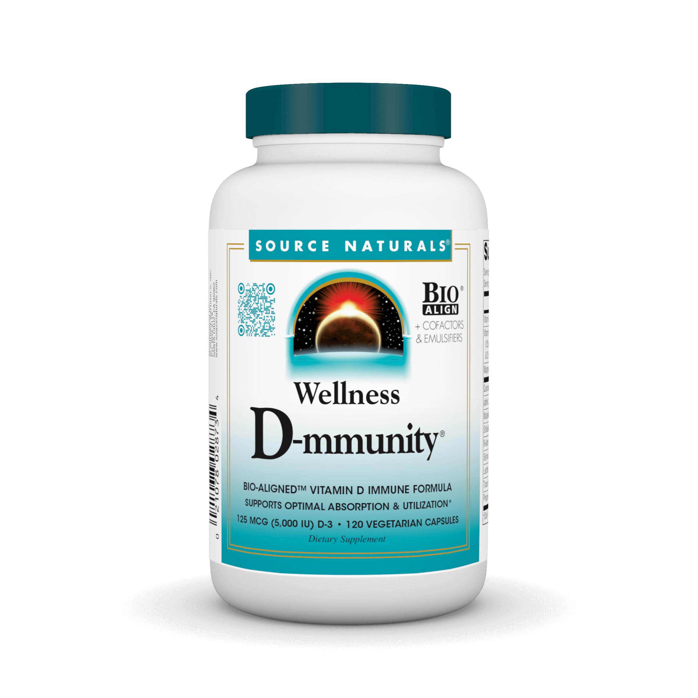 Foto 1 | Supplement Source Naturals Wellness D-immunity Vitamina D 5000 Ui - Venta Internacional.