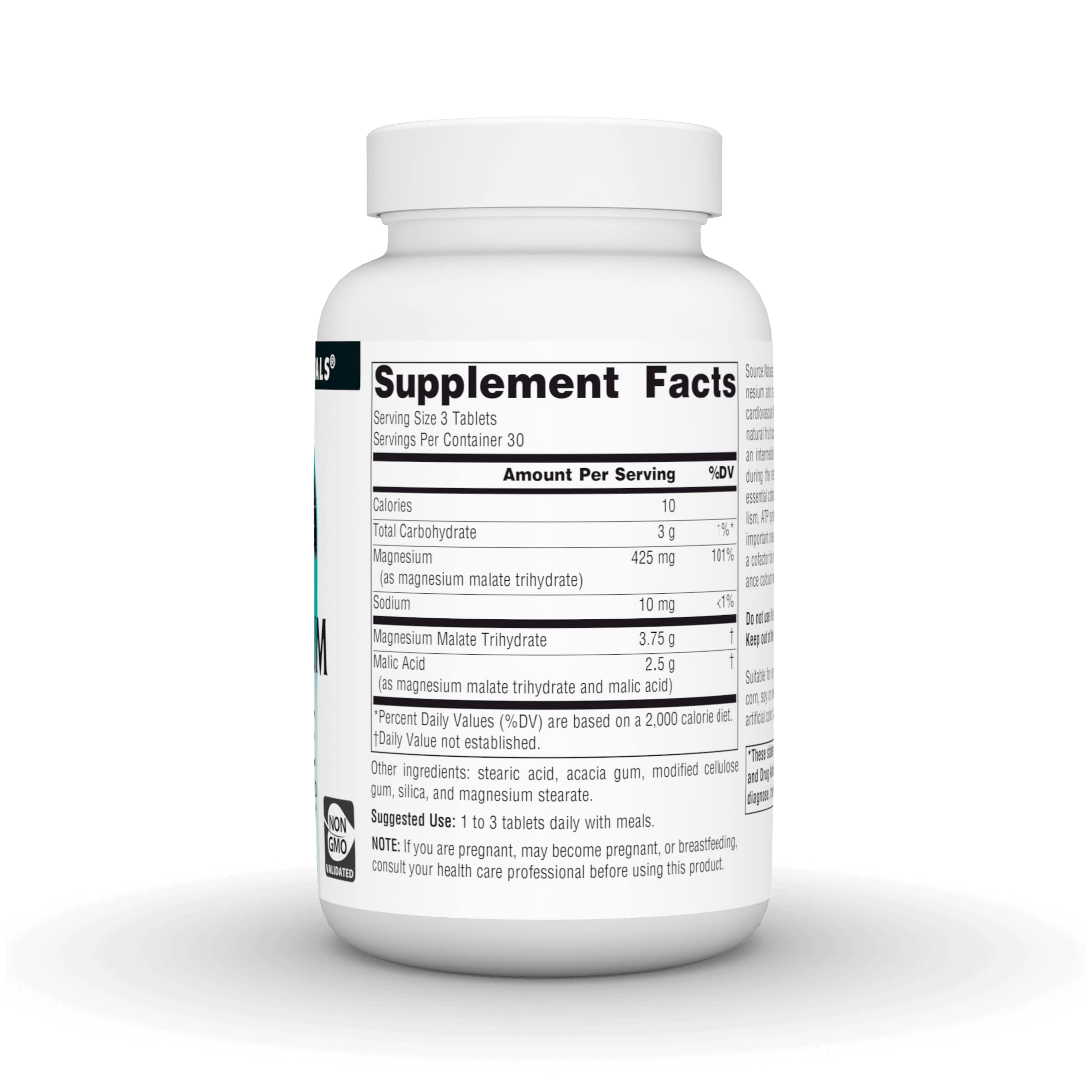 Foto 3 pulgar | Suplemento De Magnesio Source Naturals Malato De Magnesio 3750 Mg - Venta Internacional.