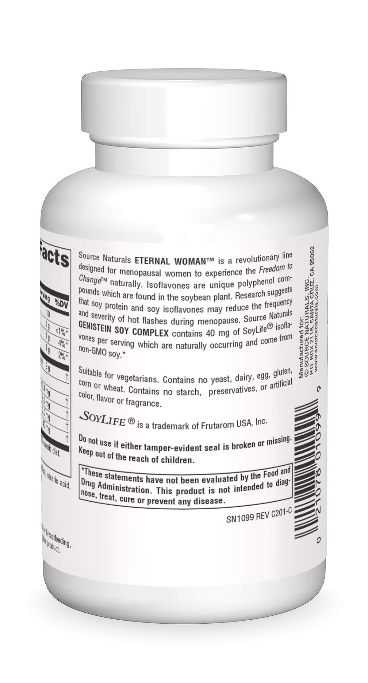 Foto 2 | Suplemento Source Naturals Genistein 1000 Mg Eternal Woman - Venta Internacional.