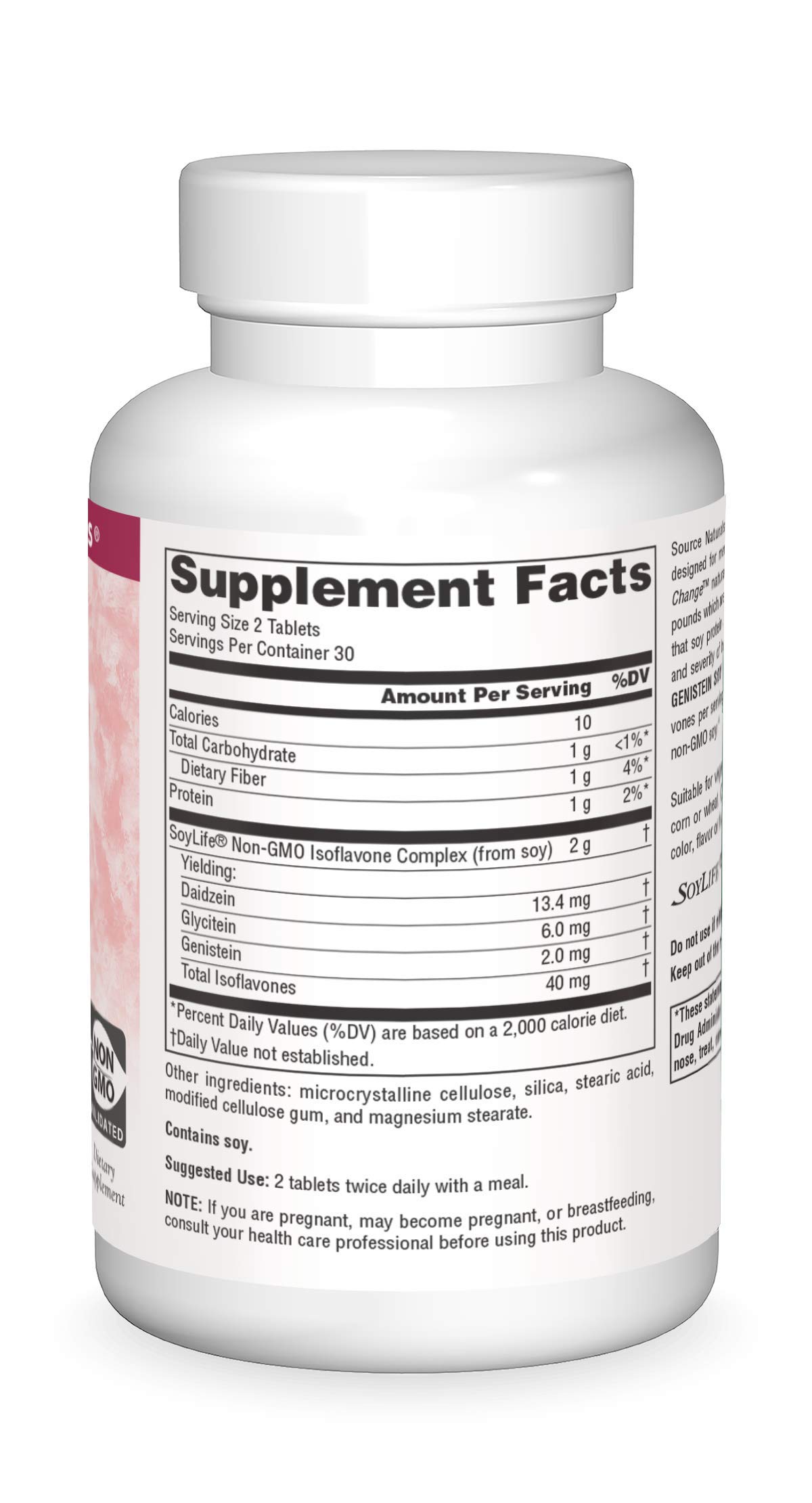 Foto 4 pulgar | Suplemento Source Naturals Genistein 1000 Mg Eternal Woman - Venta Internacional.