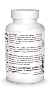 Foto 2 | Suplemento Dietético Source Naturals Amino Athlete 100 Comprimidos - Venta Internacional.