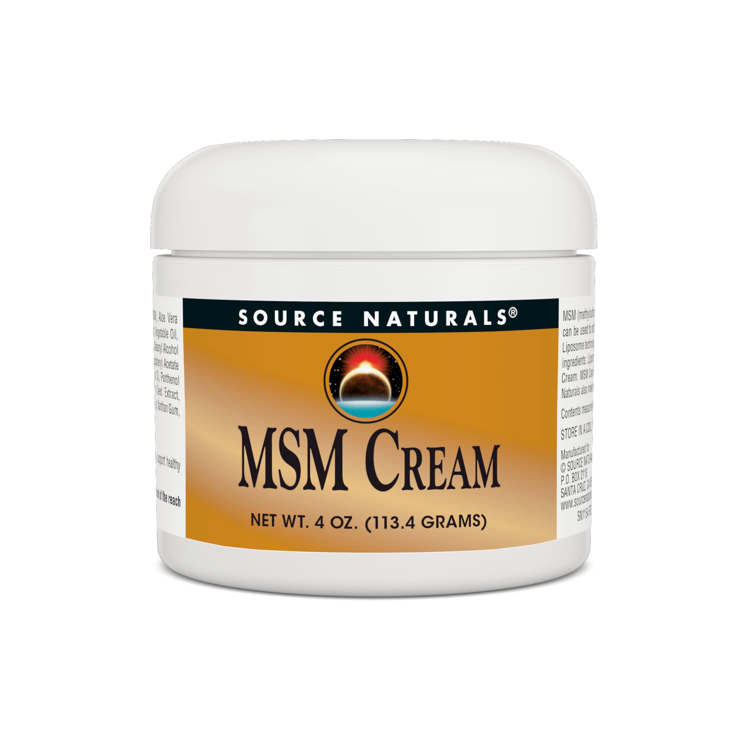 Foto 2 pulgar | Cream Source Naturals Msm Advanced Liposomal 120 Ml - Venta Internacional.