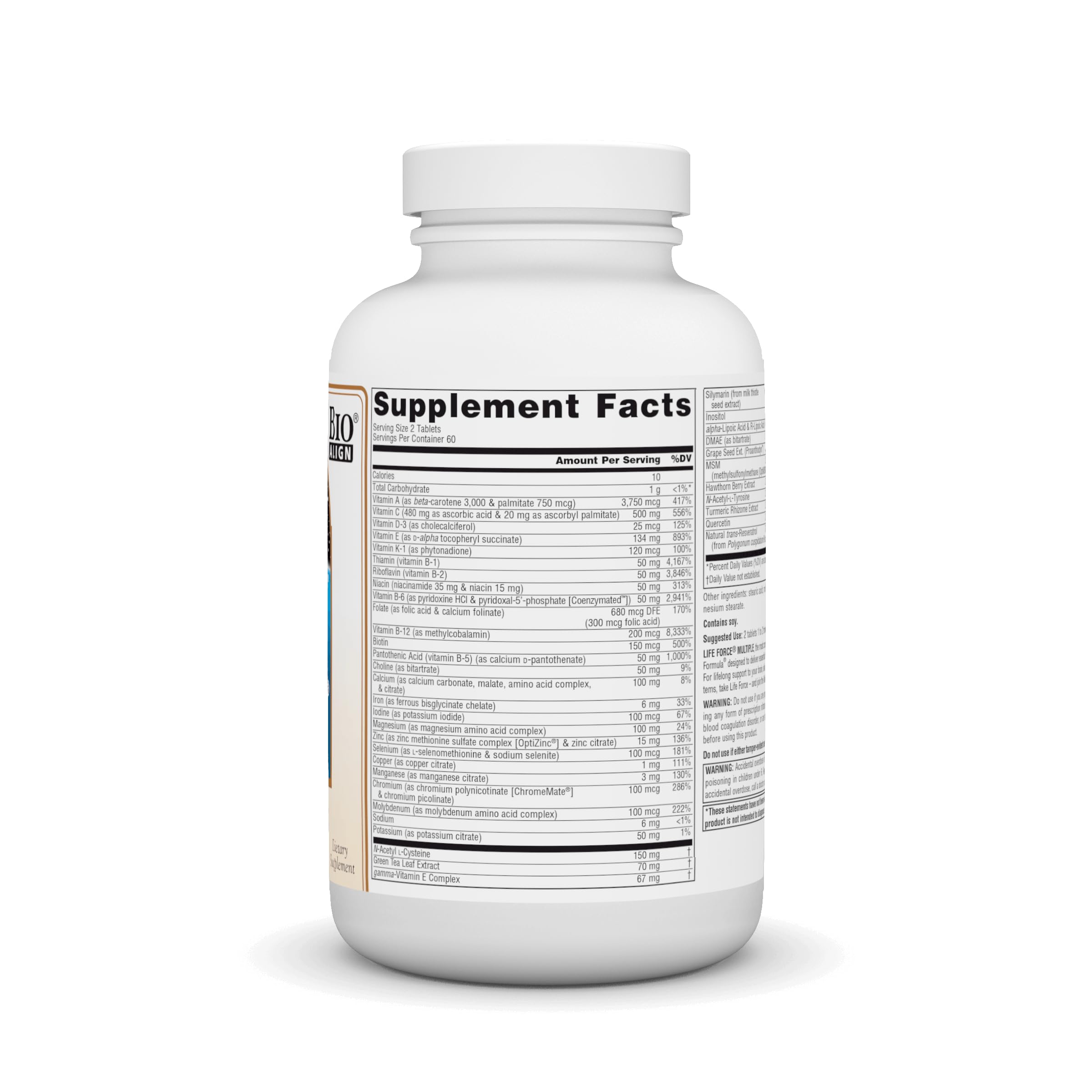 Foto 3 pulgar | Suplemento Source Naturals Life Force Multiple 120 Comprimidos - Venta Internacional.