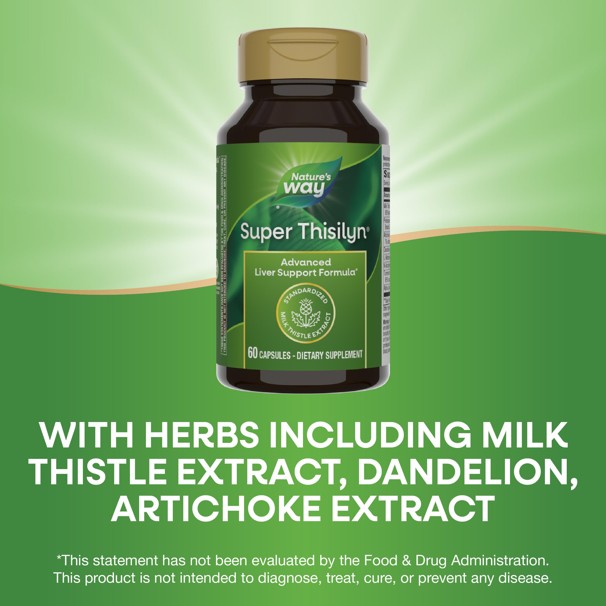 Foto 4 | Suplemento Nature's Way Super Thisilyn Advanced Liver 60 Cápsulas - Venta Internacional.