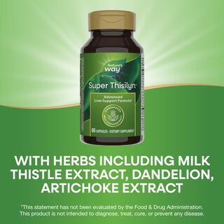 Foto 4 | Suplemento Nature's Way Super Thisilyn Advanced Liver 60 Cápsulas - Venta Internacional.