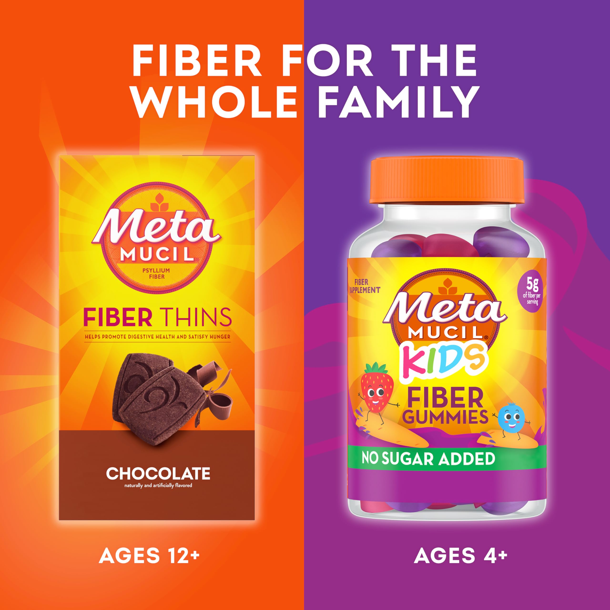 Foto 7 pulgar | Suplemento De Fibra Metamucil Fiber Thins Chocolate 12 Porciones - Venta Internacional.