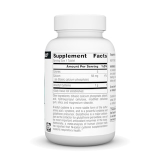 Foto 2 | Suplemento Dietético Source Naturals N-acetil Cisteína 1000 Mg - Venta Internacional.