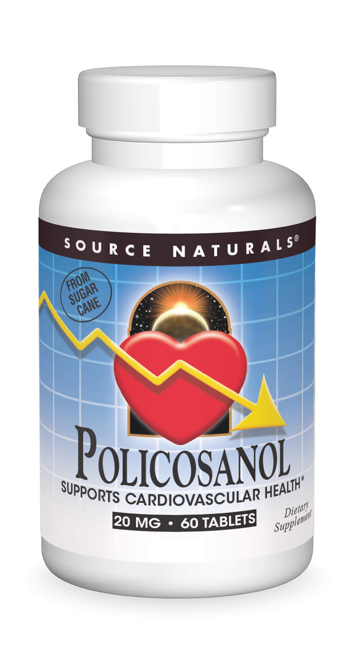 Foto 2 pulgar | Supplement Source Naturals Policosanol 20 Mg - 60 Comprimidos - Venta Internacional.