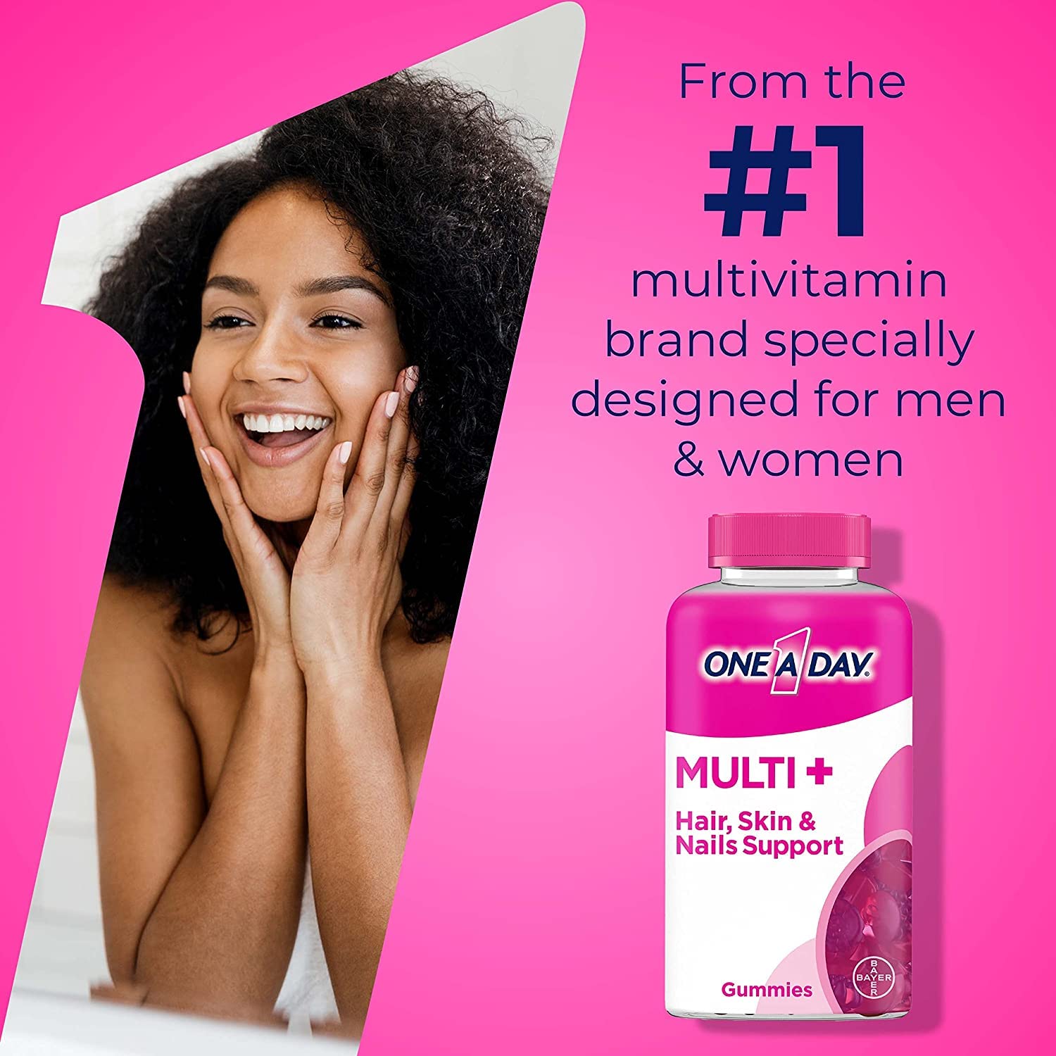 Foto 6 pulgar | Multivitamínico Multi+ Gummy 120 Para Cabello, Piel Y Uñas, Una Vez Al Día - Venta Internacional.