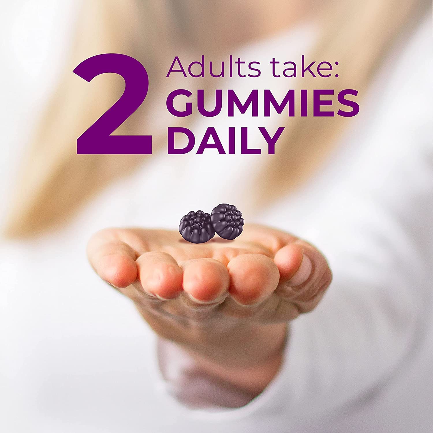 Foto 7 pulgar | Multivitamínico Multi+ Gummy 120 Para Cabello, Piel Y Uñas, Una Vez Al Día - Venta Internacional.