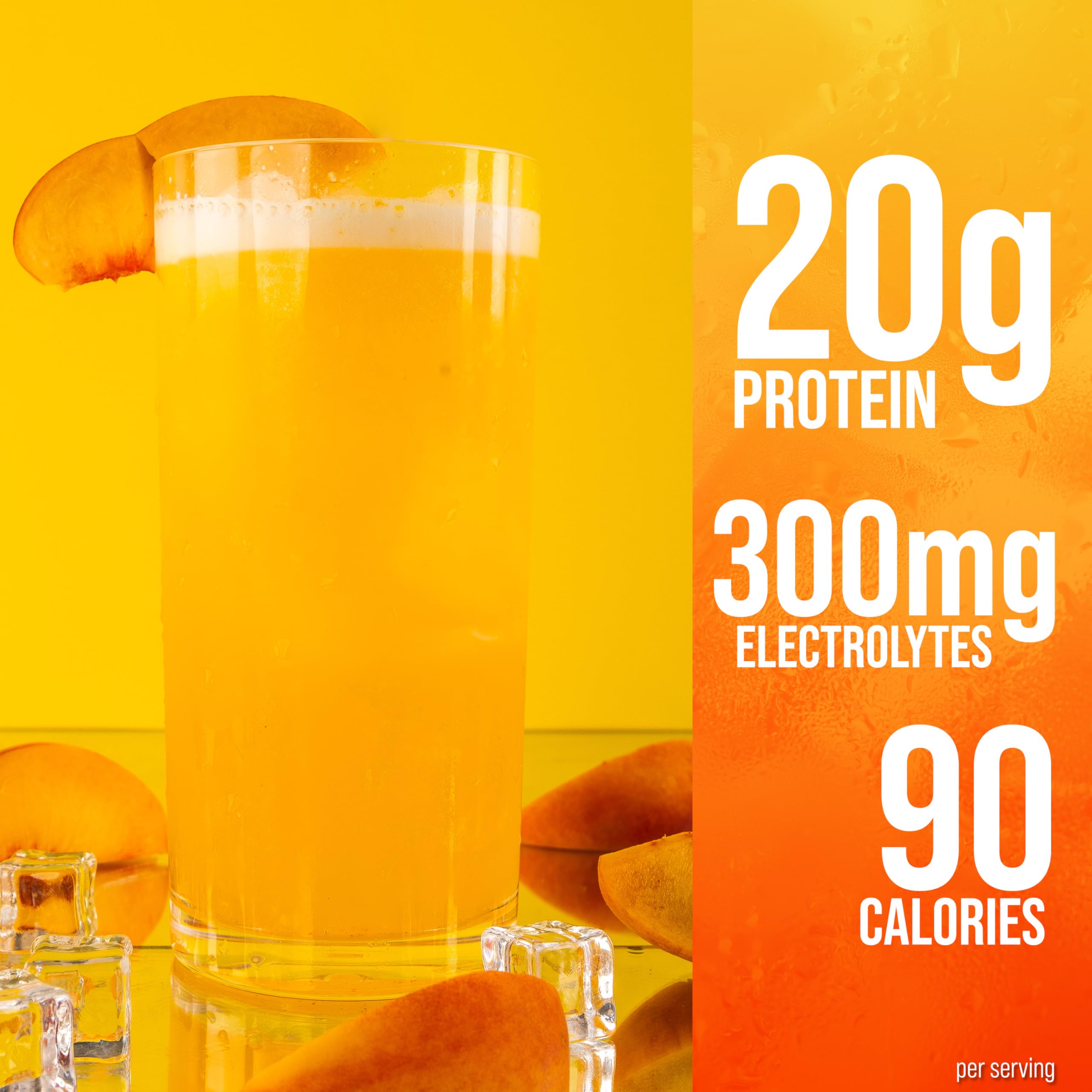Foto 3 pulgar | Protein Powder Rule 1 Proteins Clear Isolate 20 G De Melocotón Y Mango - Venta Internacional.