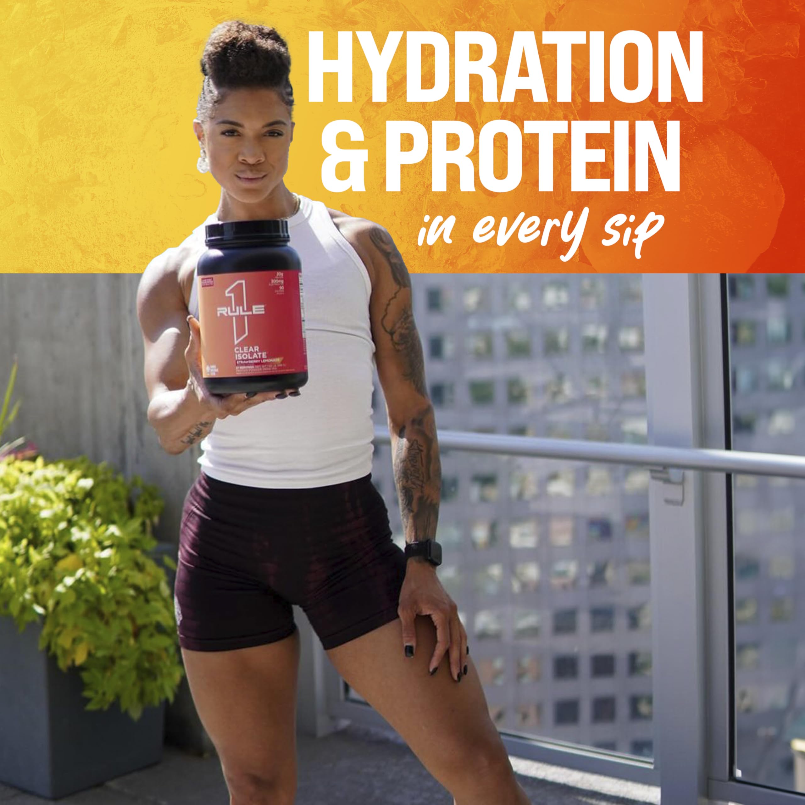 Foto 5 pulgar | Protein Powder Rule 1 Proteins Clear Isolate 20 G De Melocotón Y Mango - Venta Internacional.