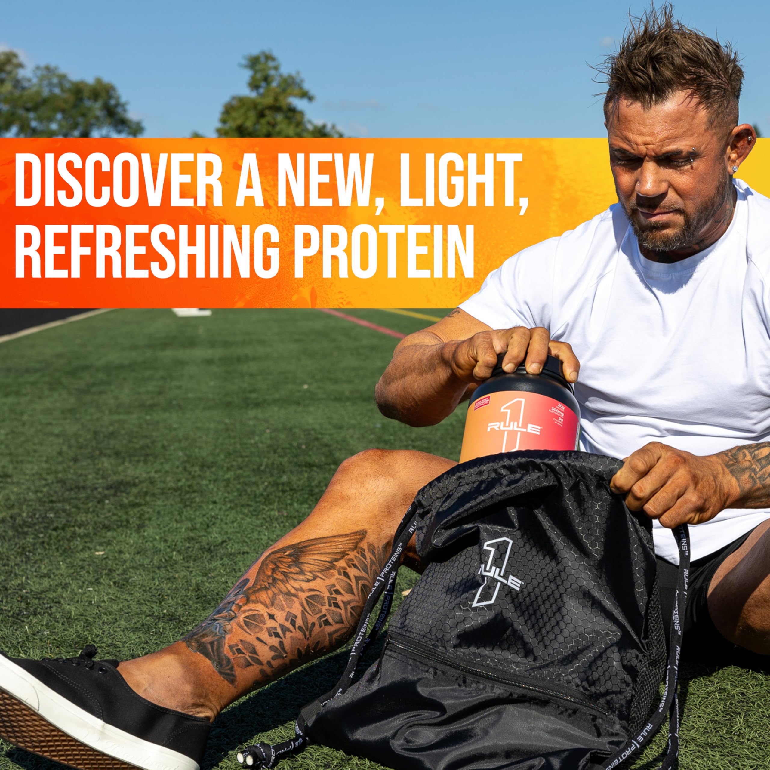 Foto 7 pulgar | Protein Powder Rule 1 Proteins Clear Isolate 20 G De Melocotón Y Mango - Venta Internacional.