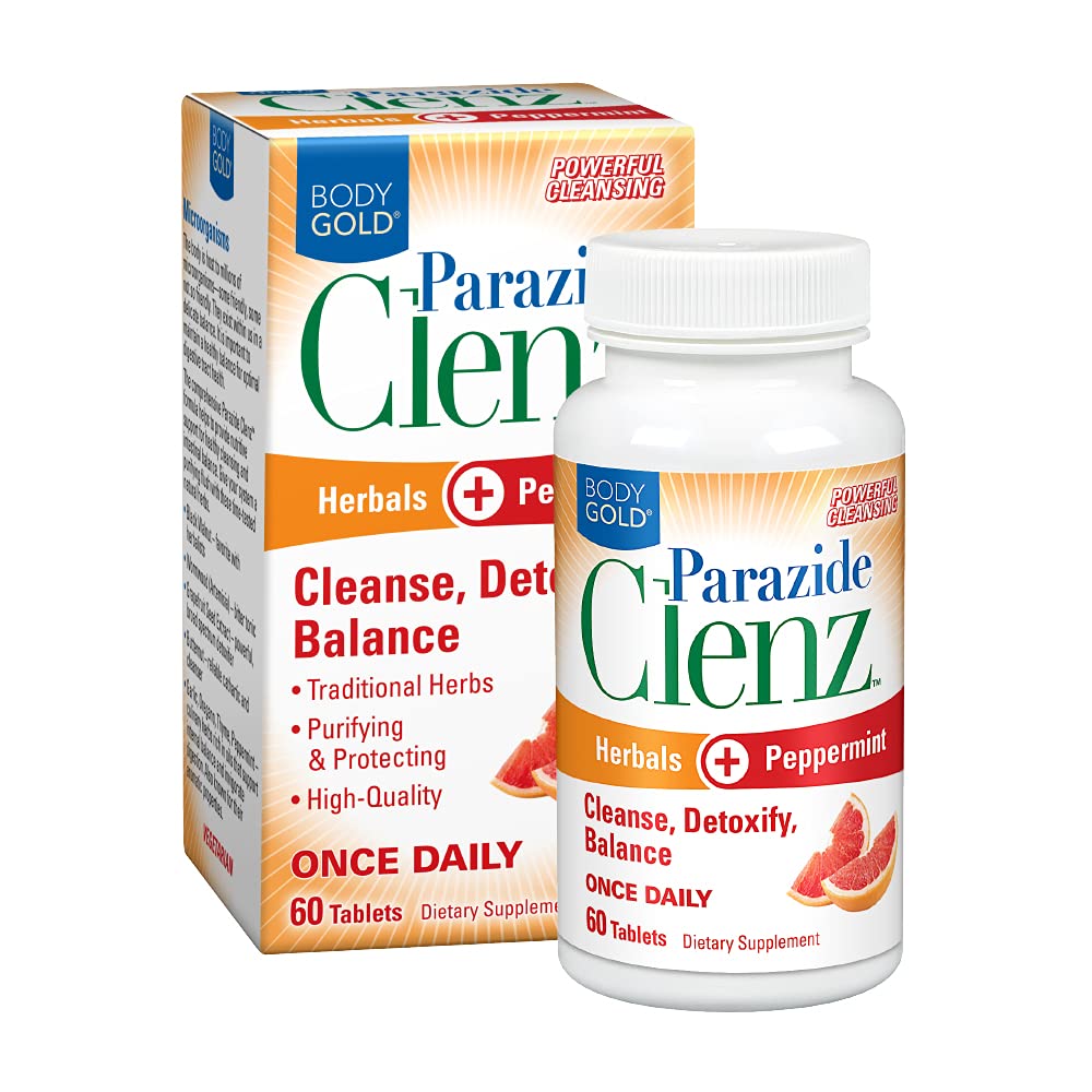 Foto 2 pulgar | Limpieza Intestinal Y Desintoxicación Corporal Gold Parazide Clenz 60 Comprimidos - Venta Internacional.
