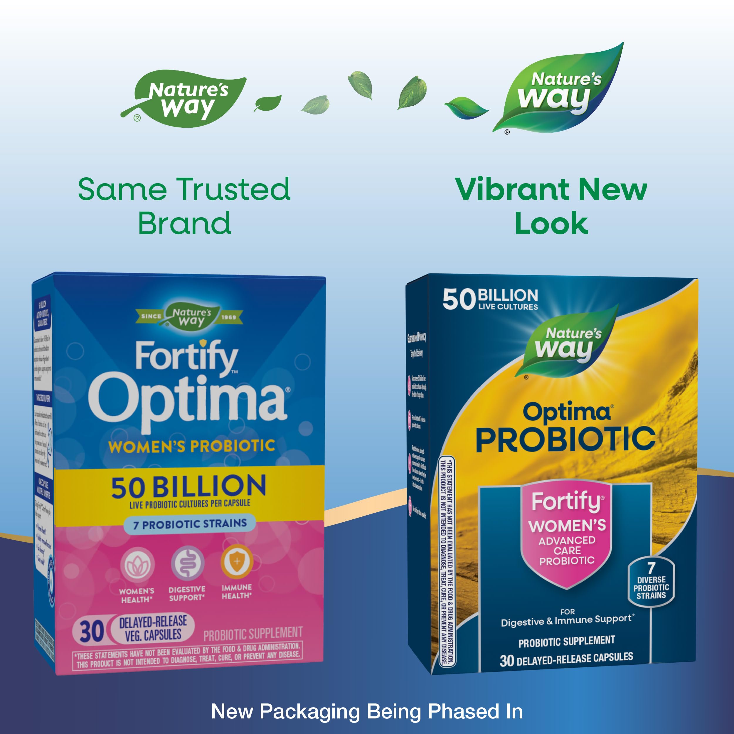 Foto 2 | Probiótico Nature's Way Fortify Optima Para Mujer 30 Cápsulas - Venta Internacional.