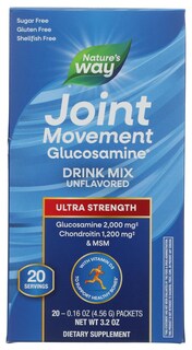 Foto 1 | Suplemento De Glucosamina Nature's Way Joint Movement, 20 Comprimidos - Venta Internacional.