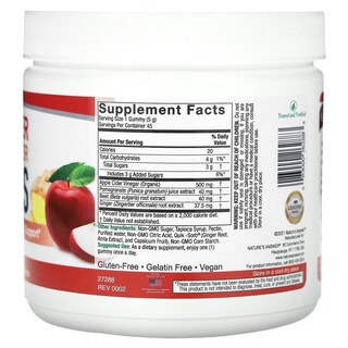 Foto 2 | Complementa Nature's Answer Con Vinagre De Sidra De Manzana Y Gomitas De Jengibre - Venta Internacional.