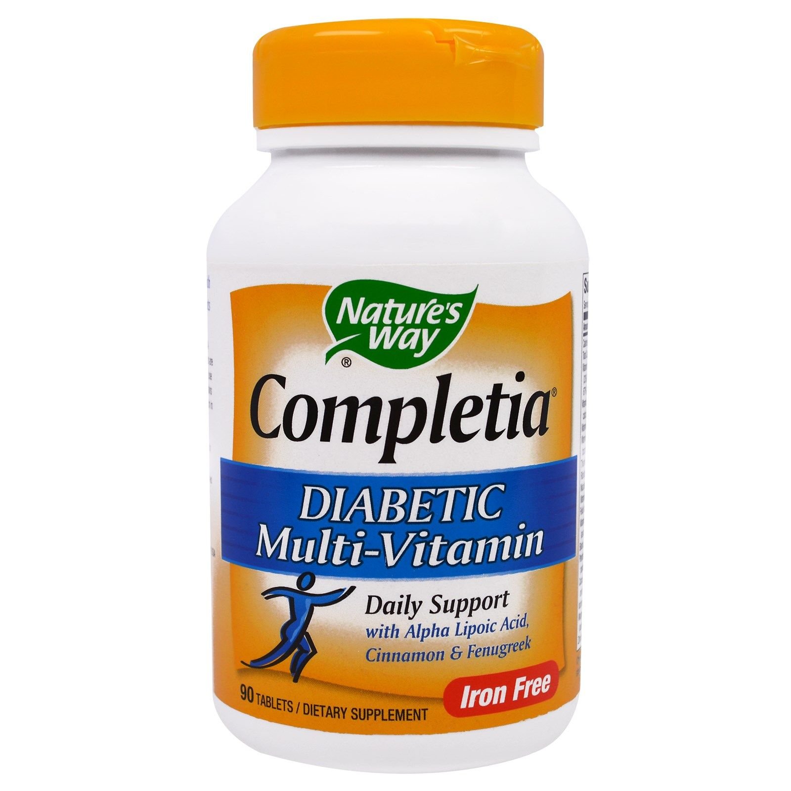 Foto 2 pulgar | Multivitamínico Nature's Way Completia Diabetic 90 Comprimidos - Venta Internacional.