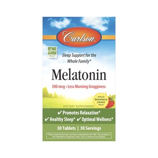 Foto 1 | Suplemento Carlson De Melatonina En Tabletas Masticables De 300 Mcg - Venta Internacional.
