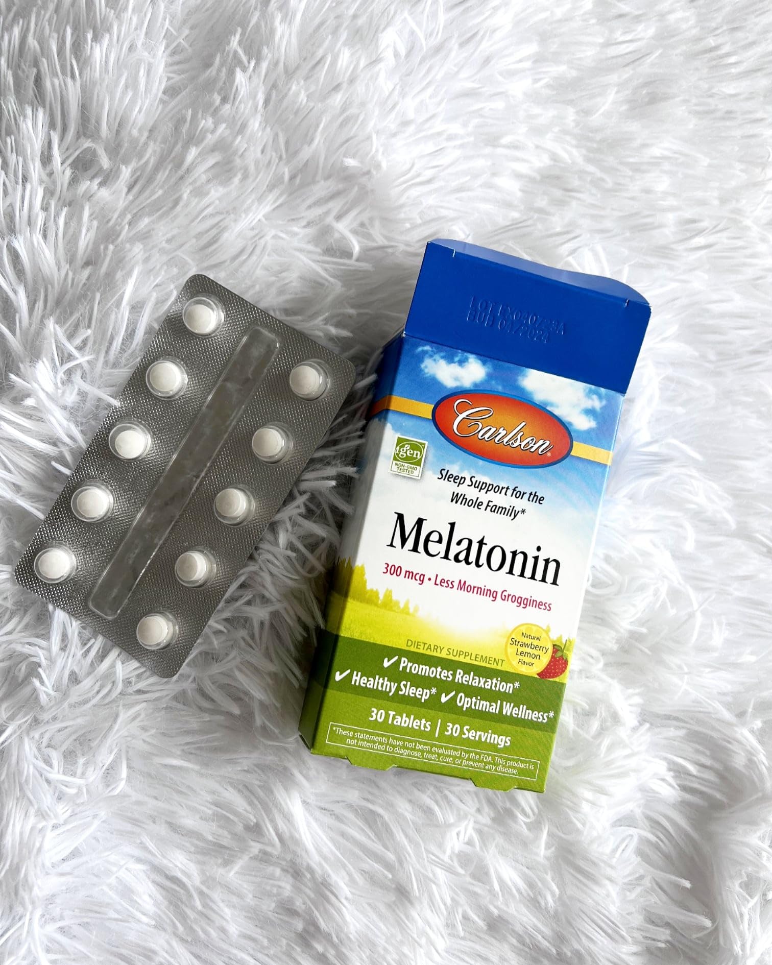 Foto 7 pulgar | Suplemento Carlson De Melatonina En Tabletas Masticables De 300 Mcg - Venta Internacional.