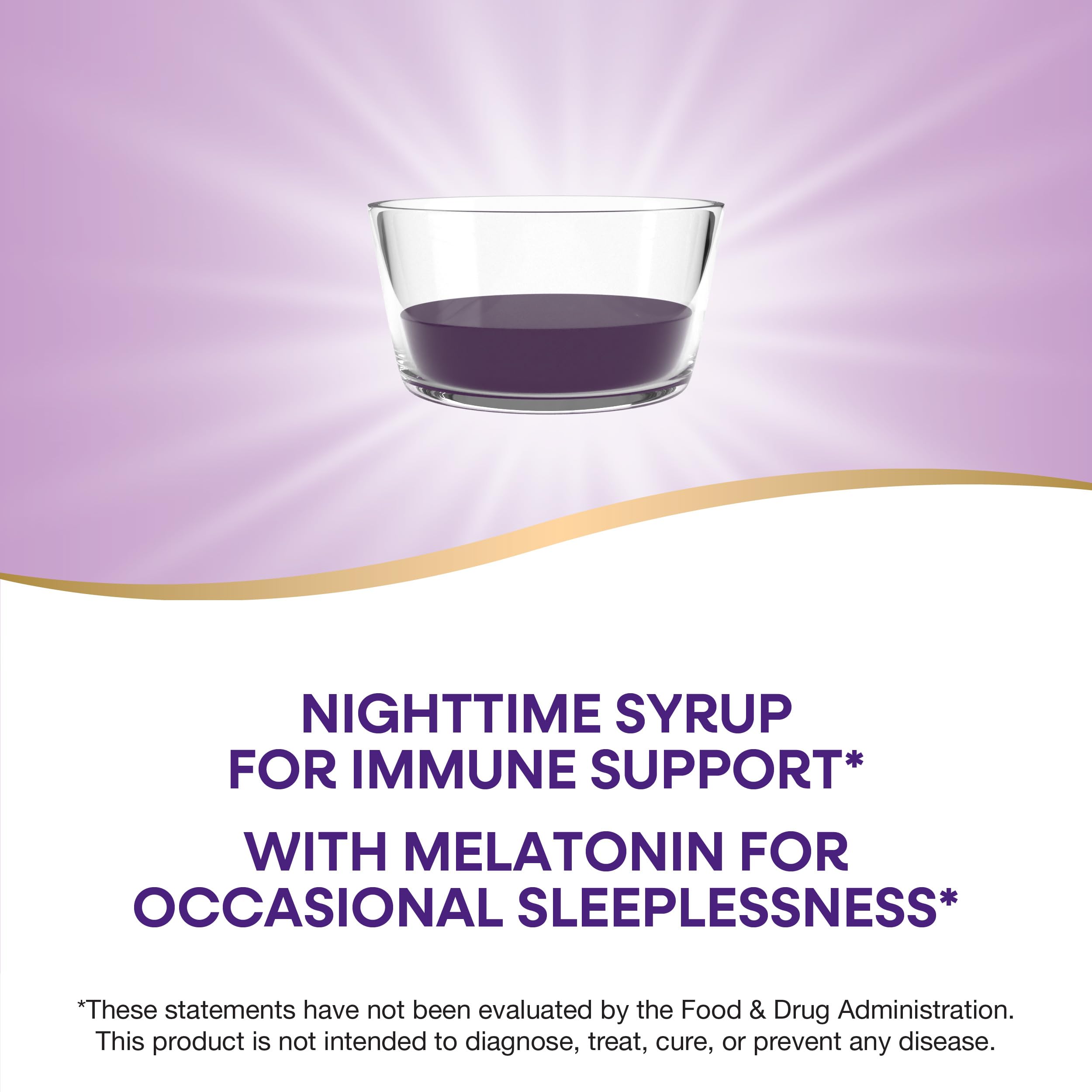 Foto 3 pulgar | Sirope Nature's Way Sambucus Nighttime Saúco Con Melatonina 120 Ml - Venta Internacional.