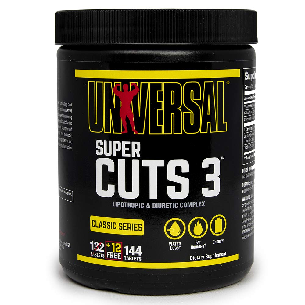 Foto 2 pulgar | Suplemento Universal Nutrition Super Cuts 3 130 Comprimidos - Venta Internacional.