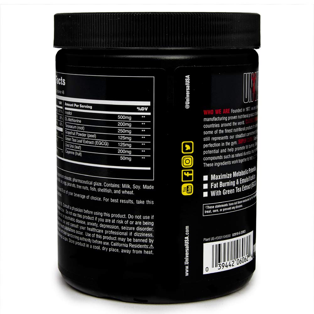 Foto 4 | Suplemento Universal Nutrition Super Cuts 3 130 Comprimidos - Venta Internacional.