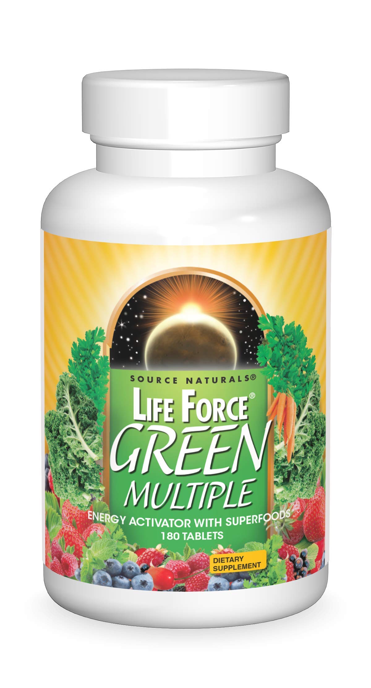 Foto 1 | Supplement Source Naturals Life Force Green Multiple 180 Comprimidos - Venta Internacional.
