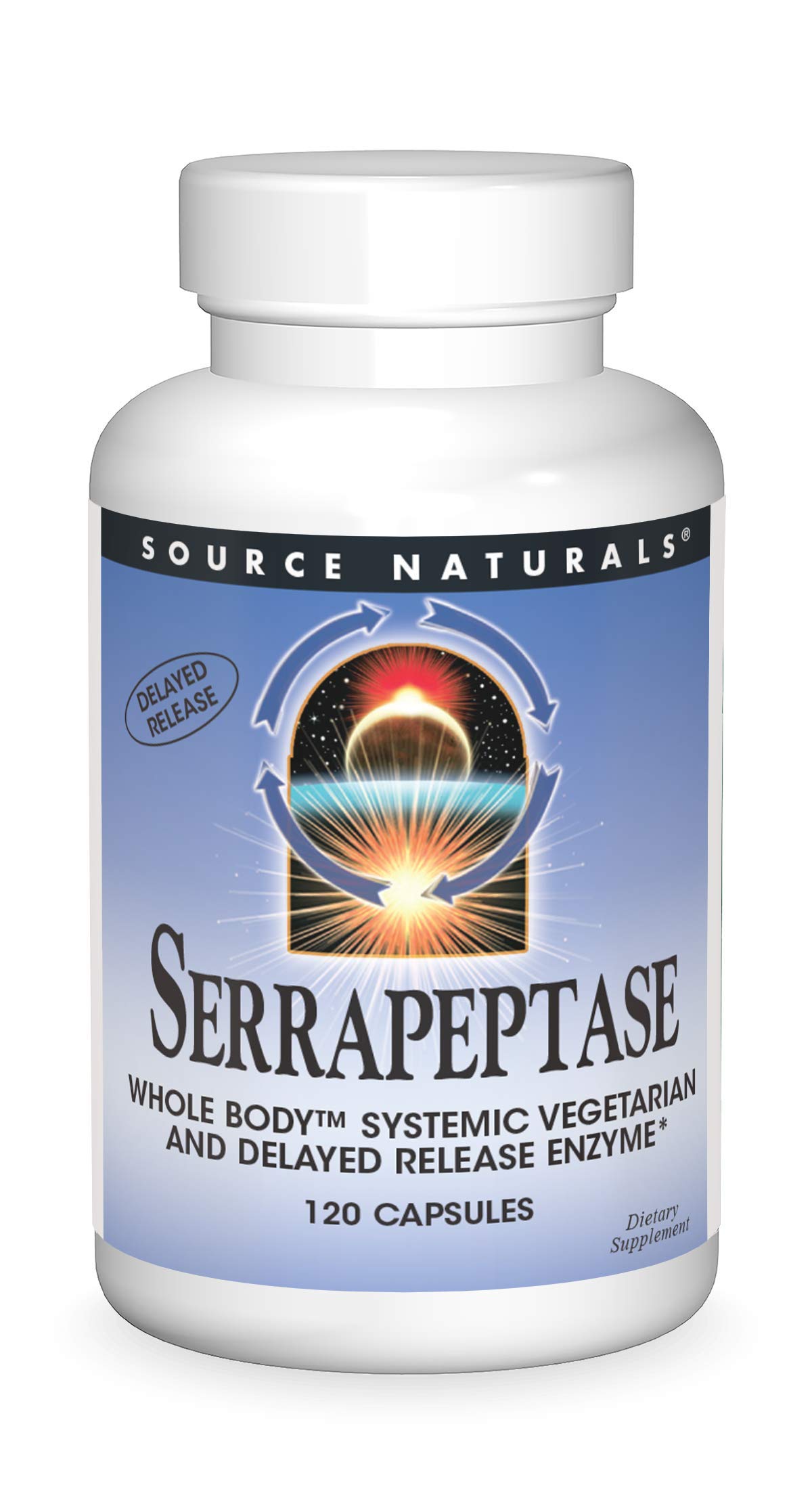 Foto 2 pulgar | Supplement Source Naturals Serrapeptase 120 Cápsulas - Venta Internacional.