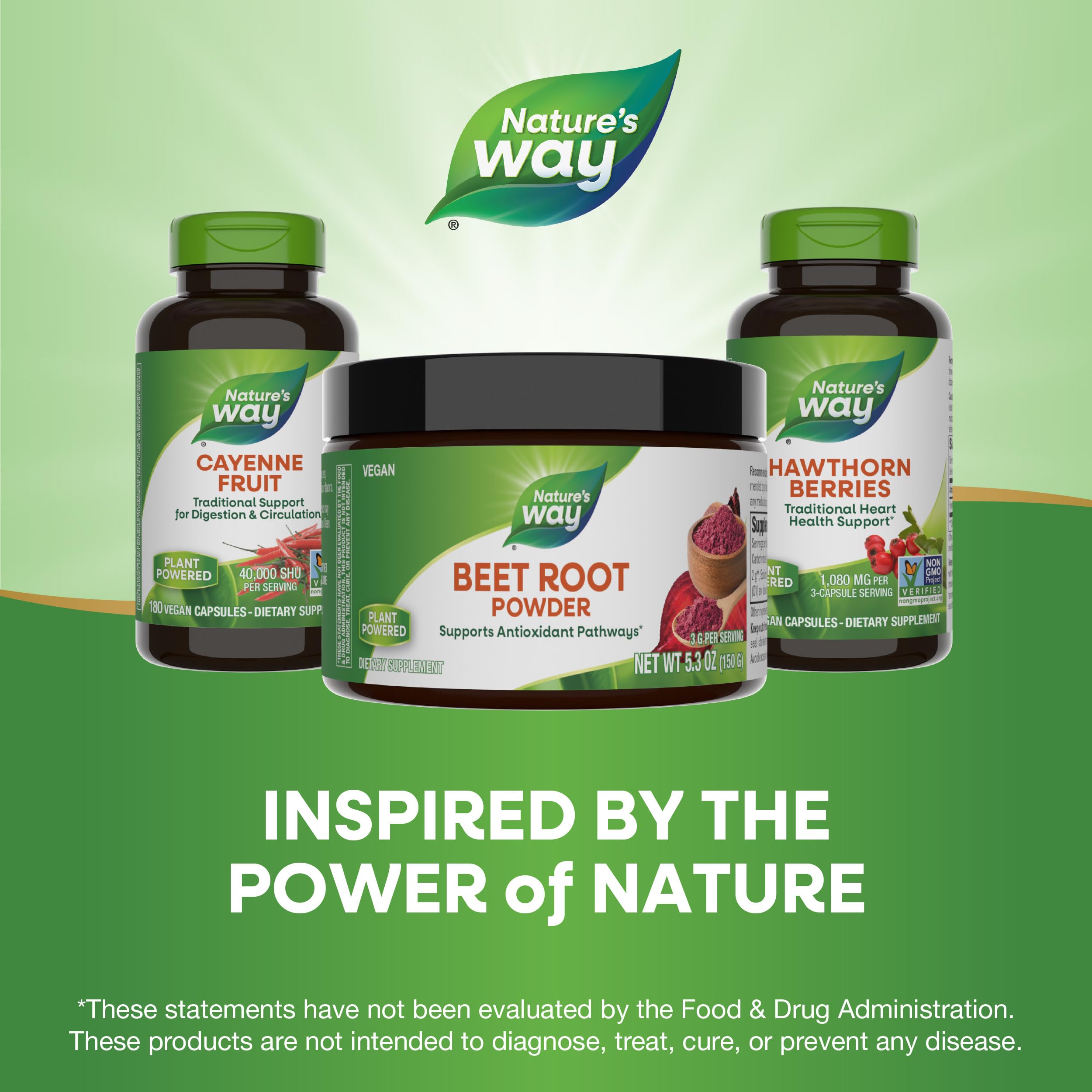 Foto 7 | Suplemento Nature's Way En Polvo De Raíz De Remolacha, 150 Ml - Venta Internacional.