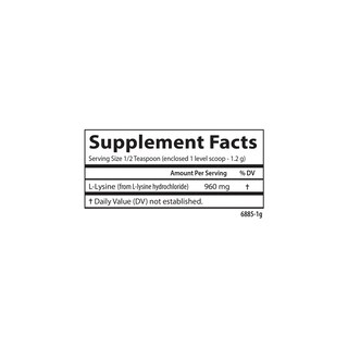 Foto 4 | Suplemento Carlson L-lisina En Polvo 100 G, 960 Mg - Venta Internacional.