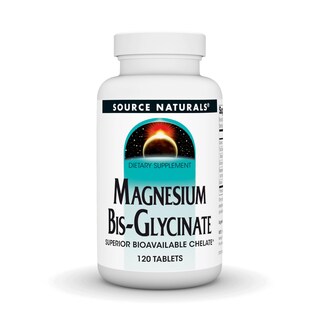 Foto 1 | Supplement Source Naturals Bisglicinato De Magnesio 120 Comprimidos - Venta Internacional.