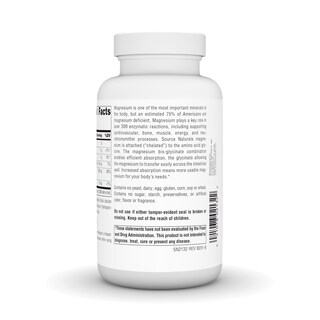 Foto 3 | Supplement Source Naturals Bisglicinato De Magnesio 120 Comprimidos - Venta Internacional.