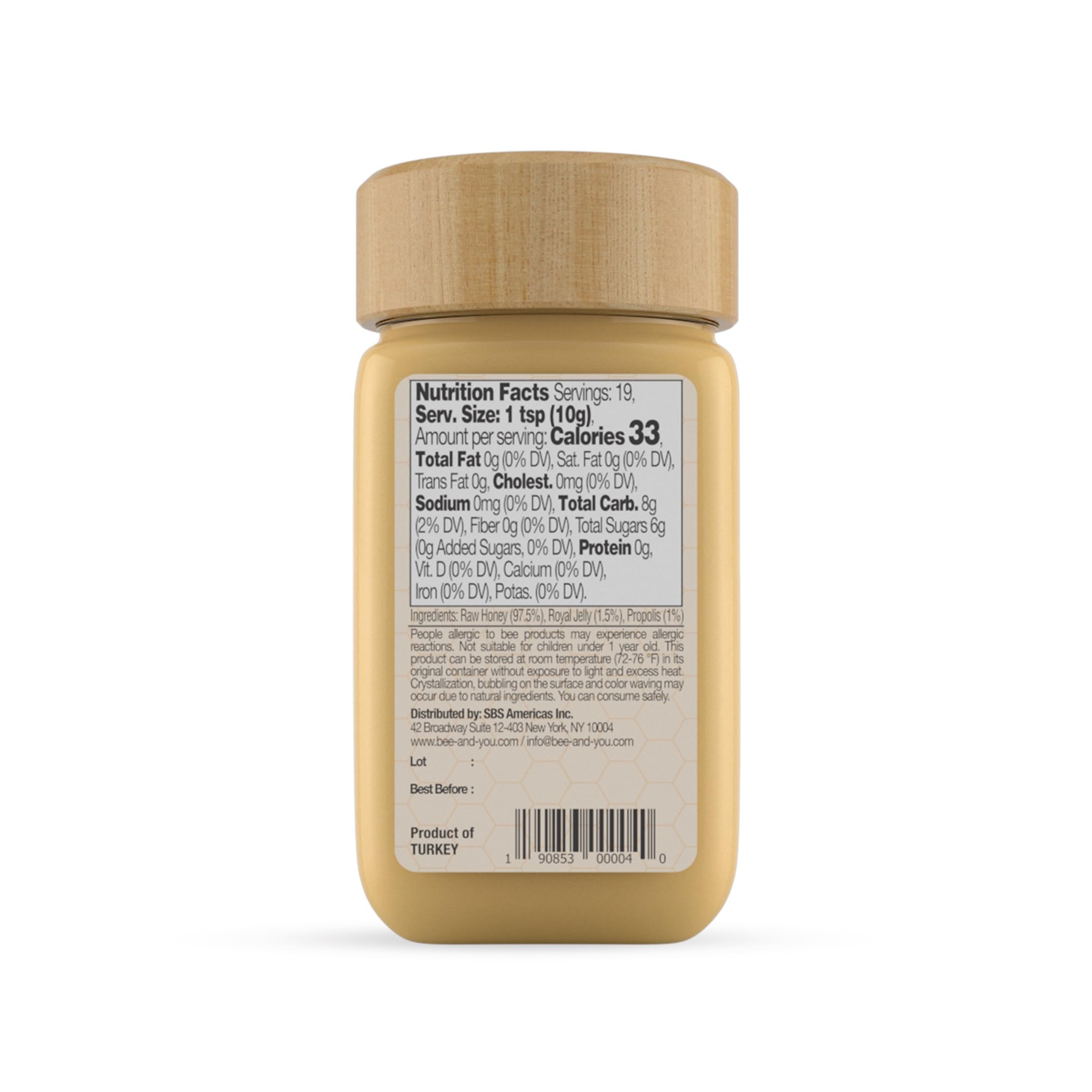 Foto 7 pulgar | Suplemento Bee & You Royal Jelly Raw Honey Kids, 200 Ml - Venta Internacional.