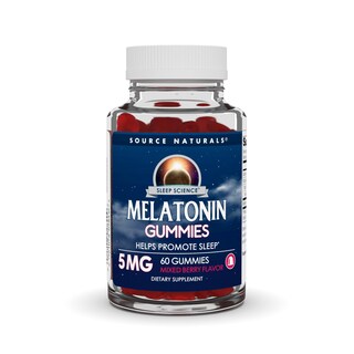 Foto 1 | Gomitas De Melatonina Source Naturals Sleep Science, 5 Mg, 60 Unidades - Venta Internacional.