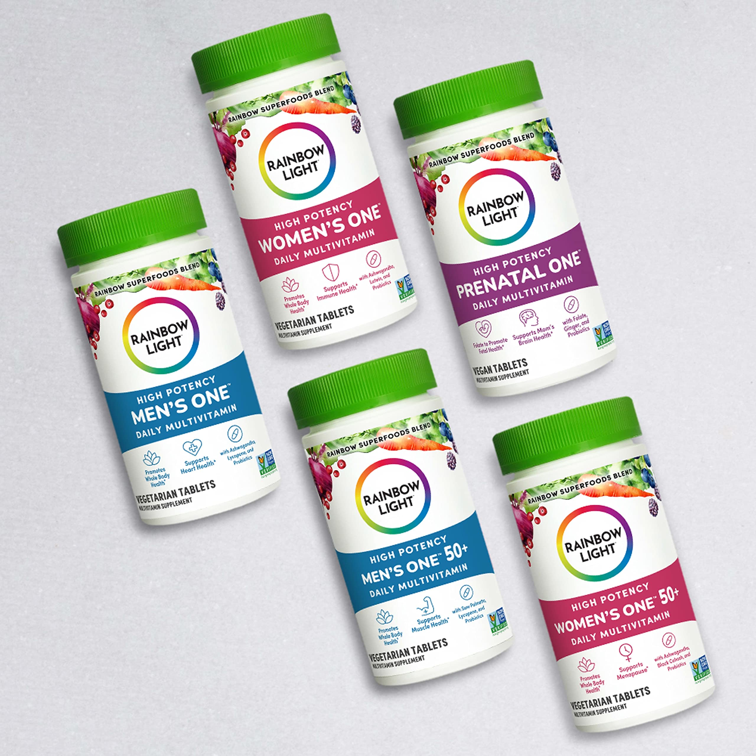 Foto 8 pulgar | Multivitamínico Rainbow Light Men 50+ Con Vitamina C, D Y Zinc 60 Comprimidos - Venta Internacional.
