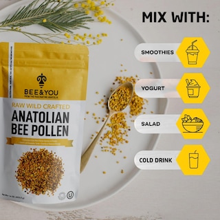 Foto 5 | Suplemento Bee & You Bee Polen Gránulos, Bolsa De 473 Ml, 100% Puro - Venta Internacional.