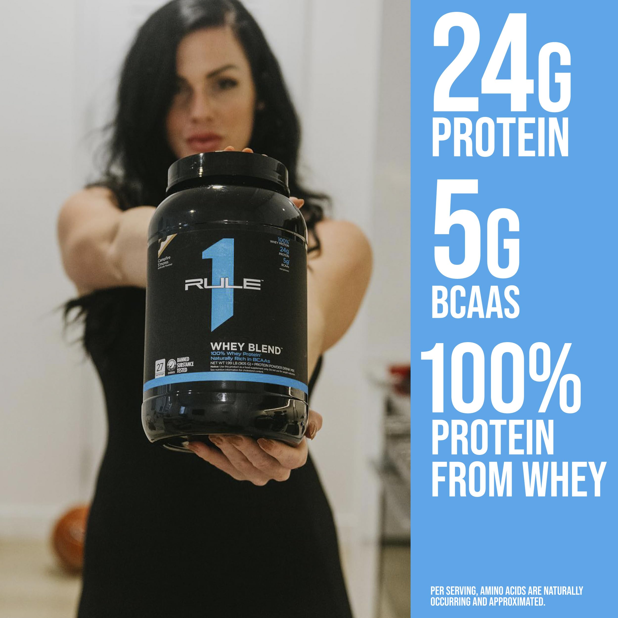 Foto 3 pulgar | Whey Protein Rule 1 Proteins, Sabor Café Moca, 907 G - Venta Internacional.