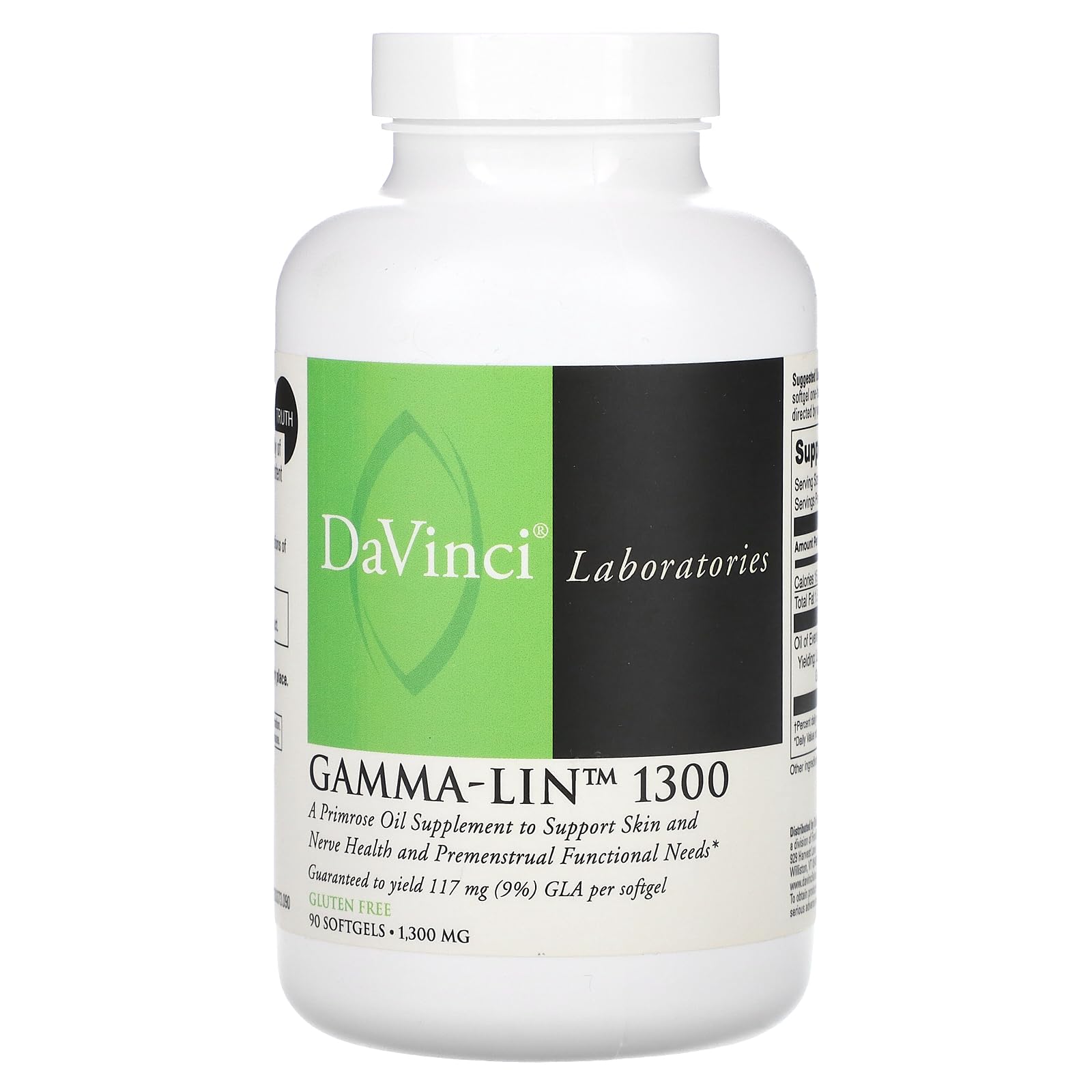 Foto 1 | Suplemento Davinci Gamma-lin 1300 90 Cápsulas Blandas Para La Salud De La Piel - Venta Internacional.
