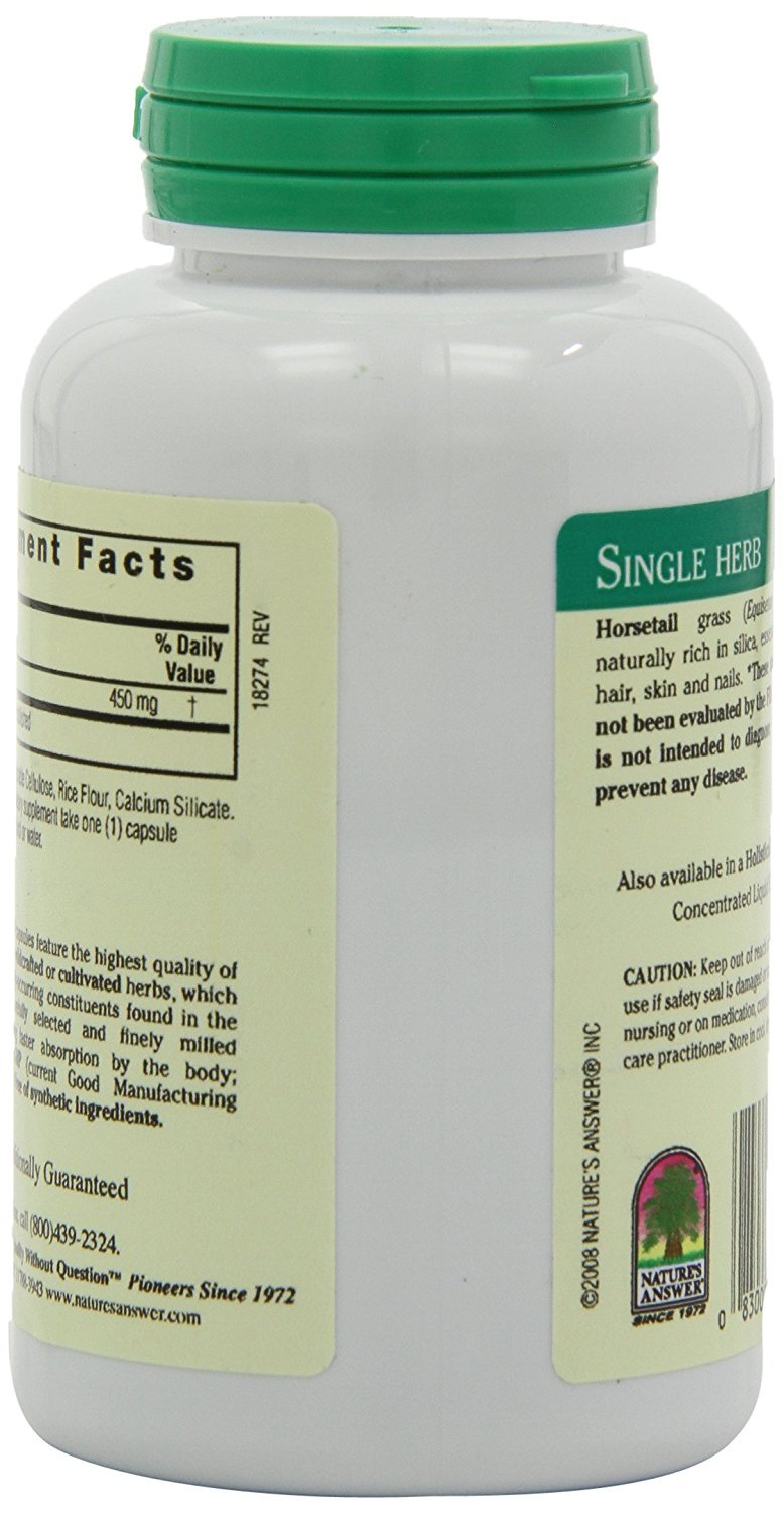 Foto 3 | Suplemento Nature's Answer Horsetail Herb 90 Cápsulas - Venta Internacional.