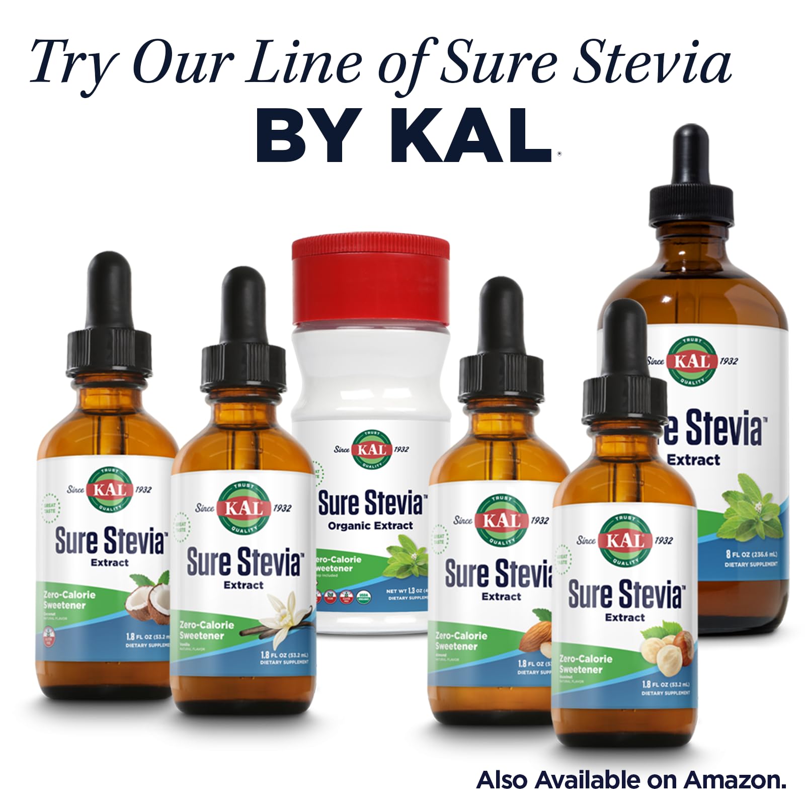 Foto 7 pulgar | Edulcorante Kal Sure Stevia Plus Monk Fruit, 100 Paquetes De 100 Ml - Venta Internacional.