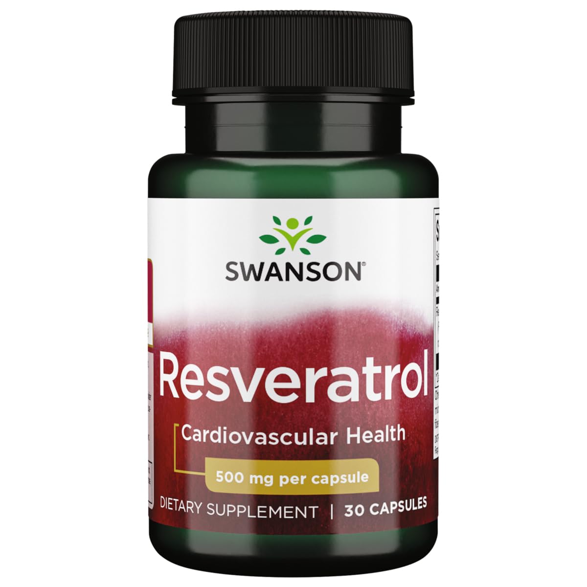 Foto 2 pulgar | Suplemento Swanson Resveratrol 500 500 Mg 30 Cápsulas - Venta Internacional.