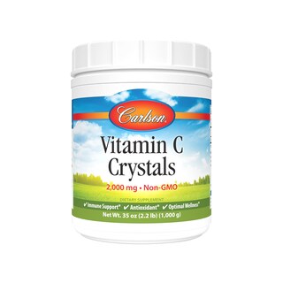 Foto 1 | Cristales De Vitamina C Carlson, 2000 Mg, Limón Sin Transgénicos, 1 Litro - Venta Internacional.