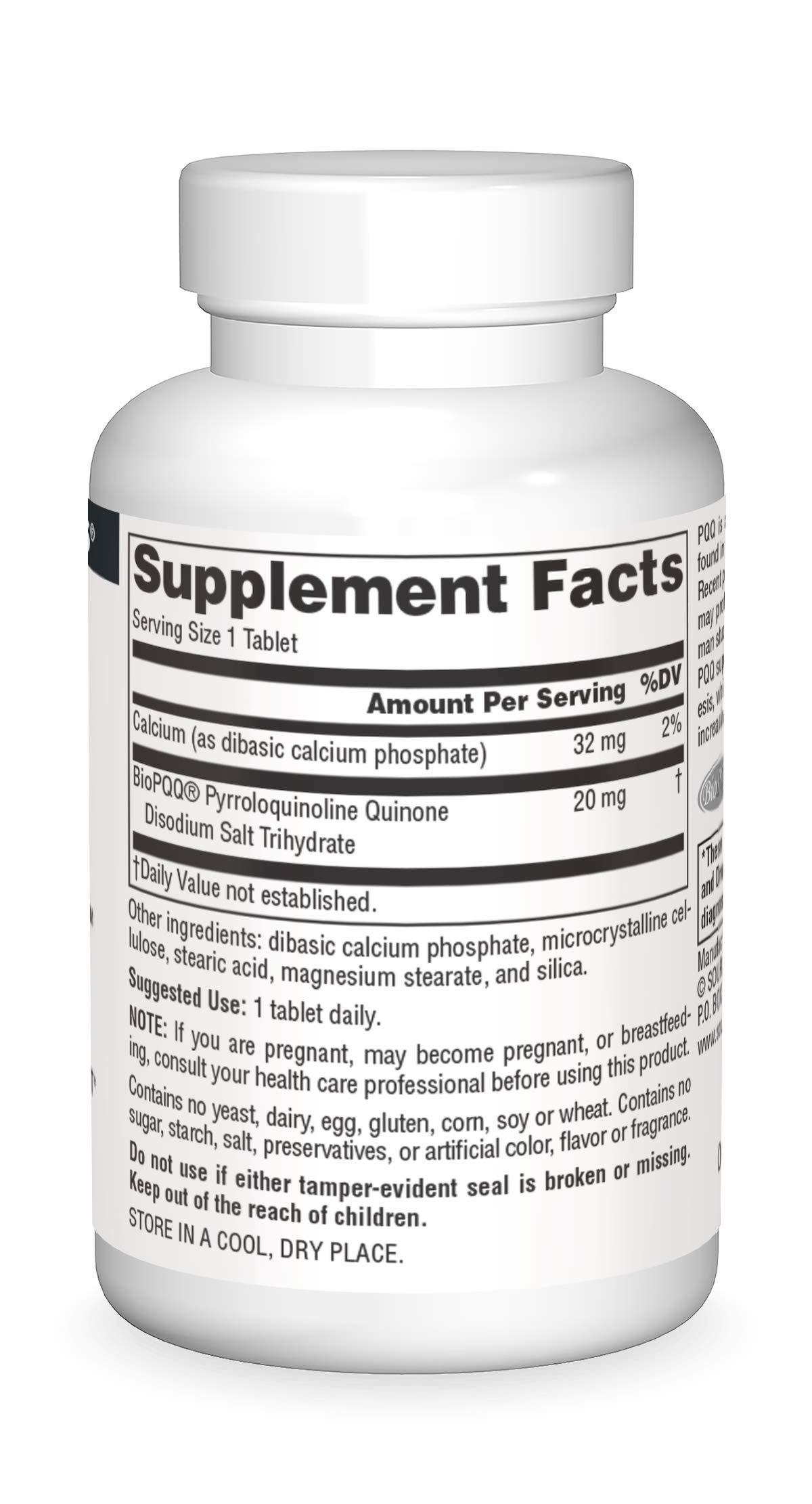 Foto 4 pulgar | Suplemento Source Naturals Pqq Mind 60 Comprimidos - Venta Internacional.