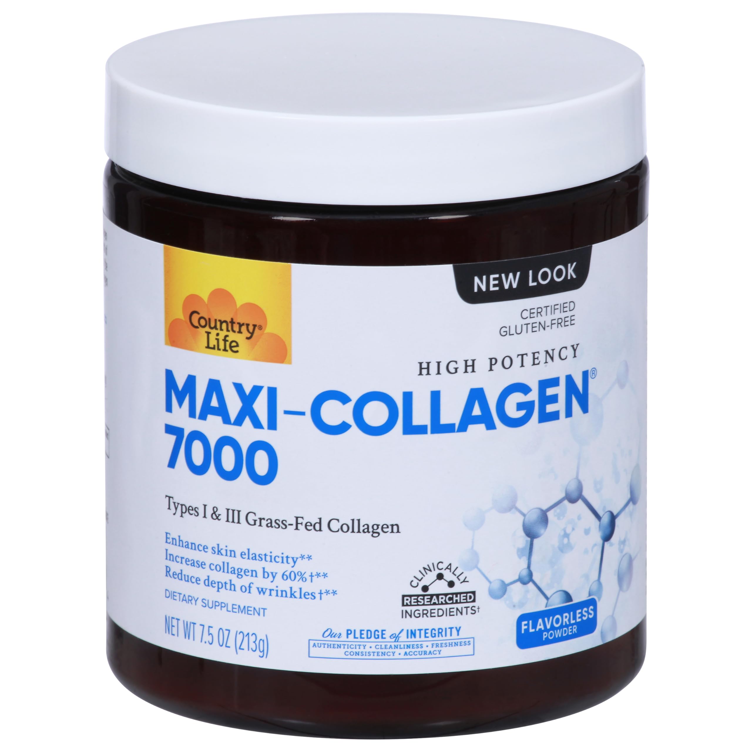 Foto 2 pulgar | Suplemento Country Life Maxi-collagen 7000 En Polvo 220 Ml - Venta Internacional.