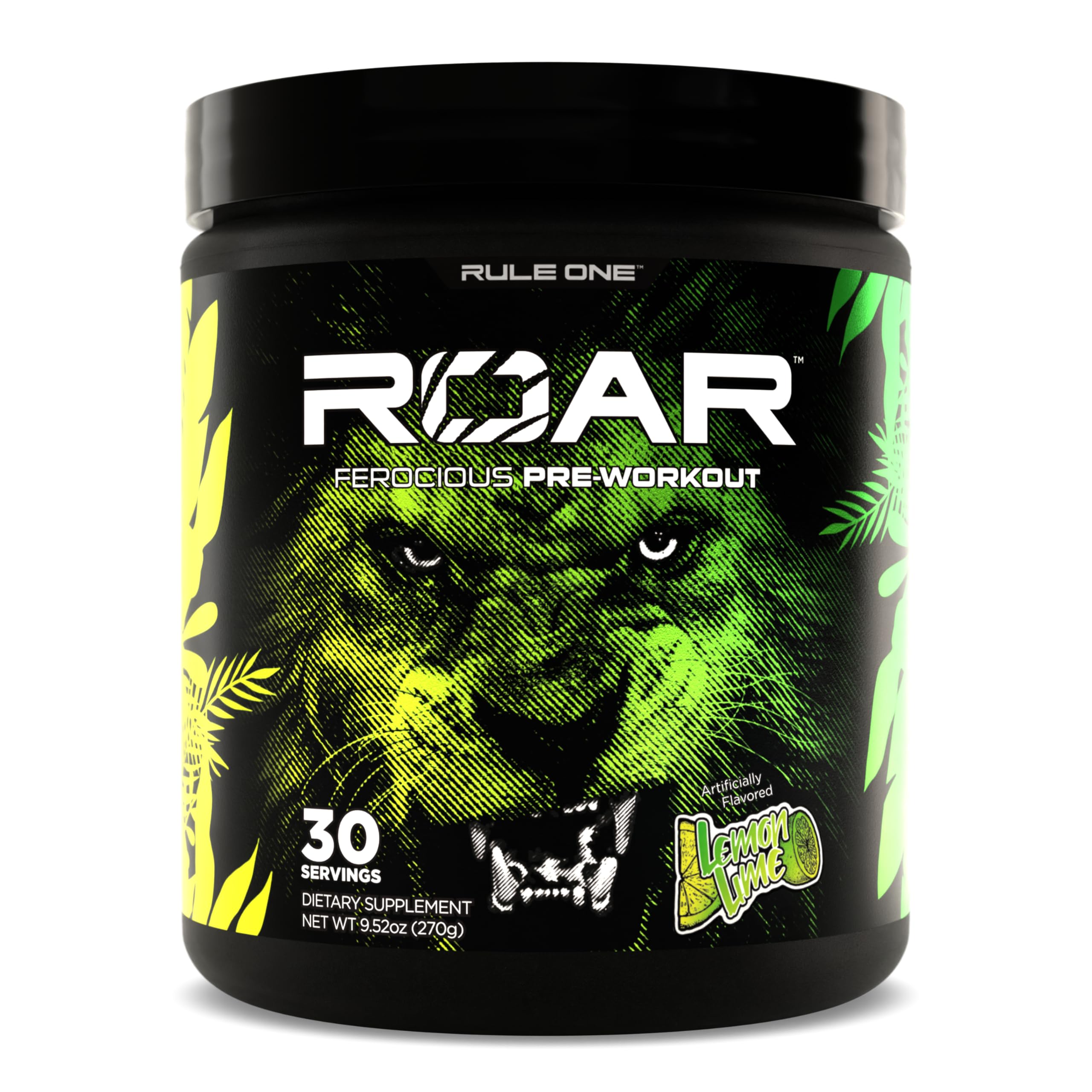 Foto 2 pulgar | Polvo Rule 1 R1 Roar Para Antes Del Entrenamiento Con Creatina Y Beta-alanina - Venta Internacional.
